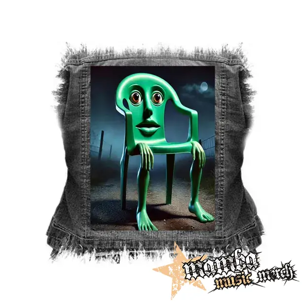 KARKERKUR - Italian Brainrot Meme - chrbtová nášivka (36 x 27 cm)