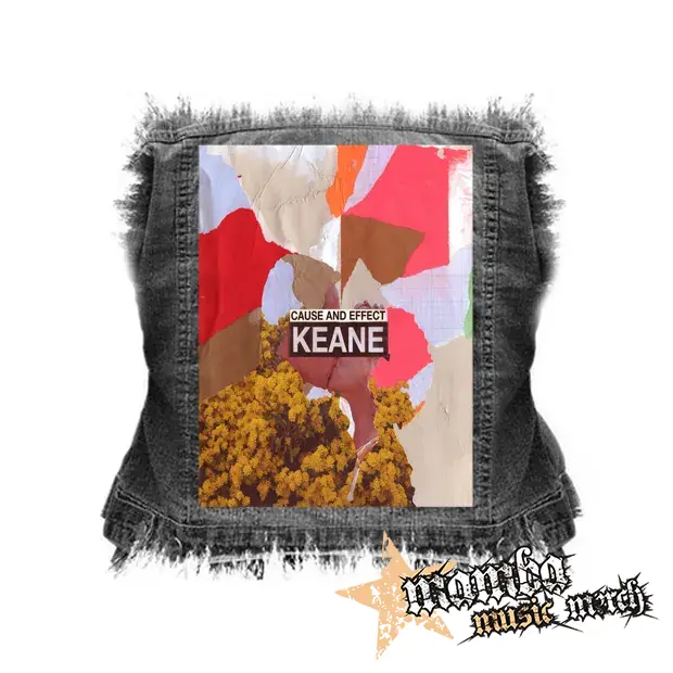 KEANE - Cause And Effect (Deluxe) - chrbtová nášivka (36 x 27 cm)