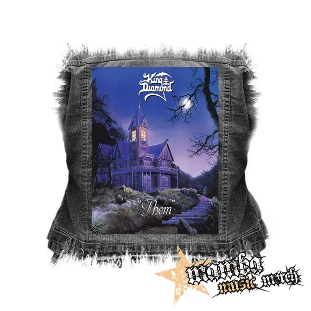 KING DIAMOND - Them - chrbtová nášivka (36 x 27 cm)