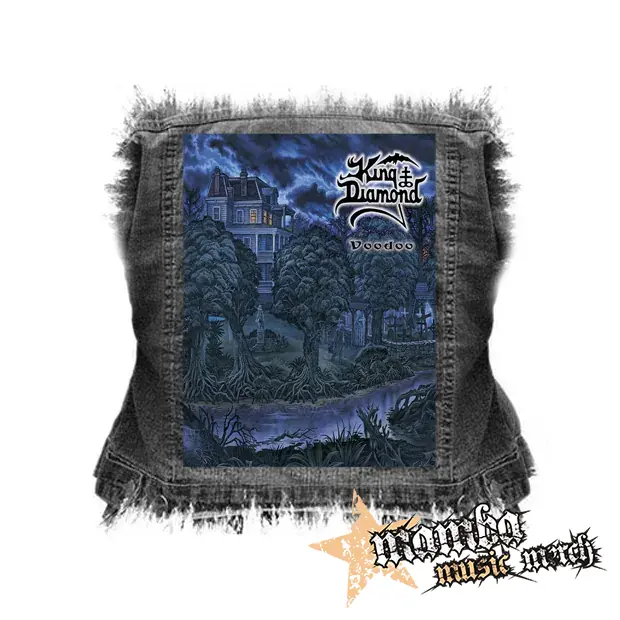 KING DIAMOND - WooDoo - chrbtová nášivka (36 x 27 cm)