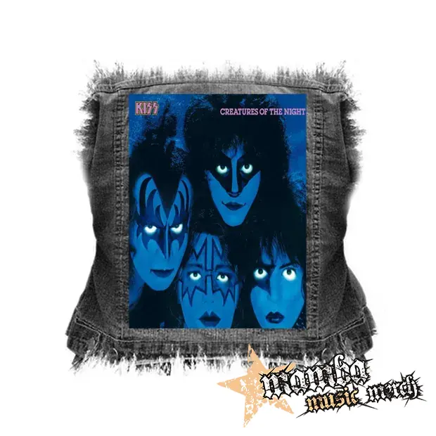 KISS - Creatures Of The Night - chrbtová nášivka (36 x 27 cm)