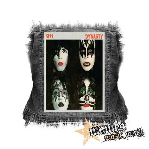KISS - Dynasty - chrbtová nášivka (36 x 27 cm)