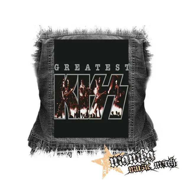 KISS - Greatest Kiss - chrbtová nášivka (36 x 27 cm)