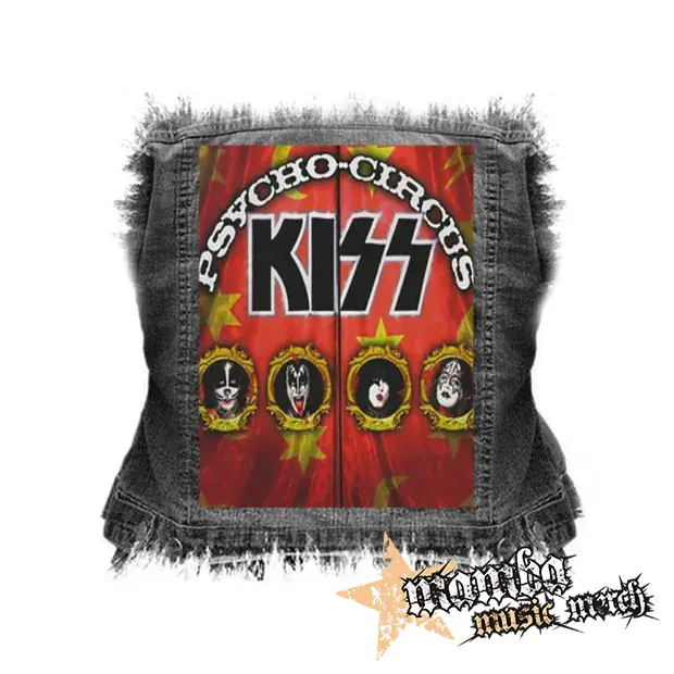 KISS - Psycho Circus - chrbtová nášivka (36 x 27 cm)