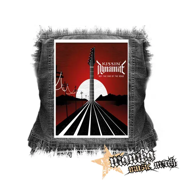 KISSIN' DYNAMITE - Not the End of the Road - chrbtová nášivka (36 x 27 cm)