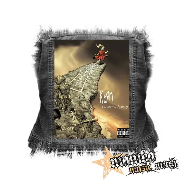 KORN - Follow The Leader - chrbtová nášivka (36 x 27 cm)