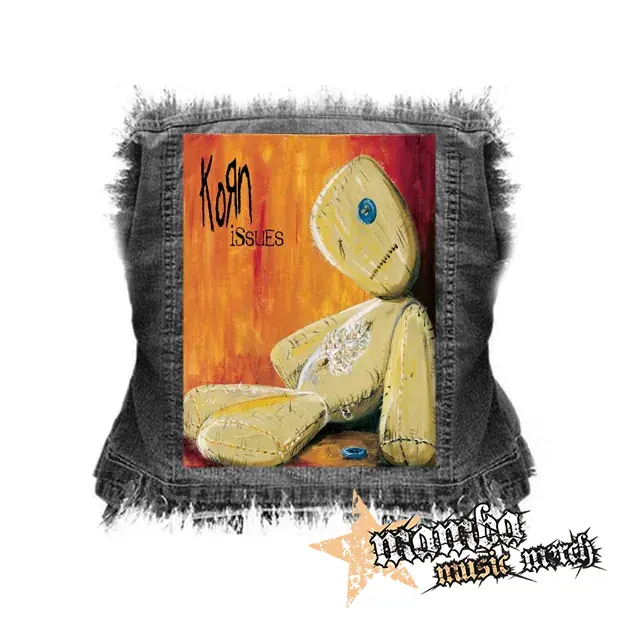 KORN - Issues - chrbtová nášivka (36 x 27 cm)