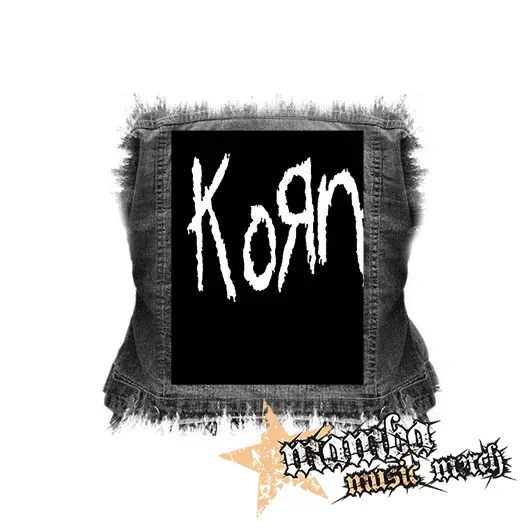 KORN - Original Logo - chrbtová nášivka (36 x 27 cm)