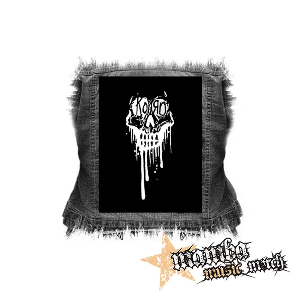 KORN - Skull - chrbtová nášivka (36 x 27 cm)
