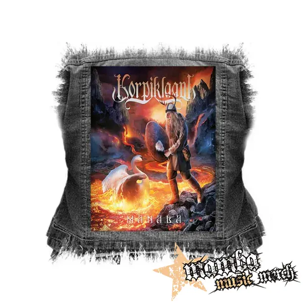 KORPIKLAANI - Manala - chrbtová nášivka (36 x 27 cm)