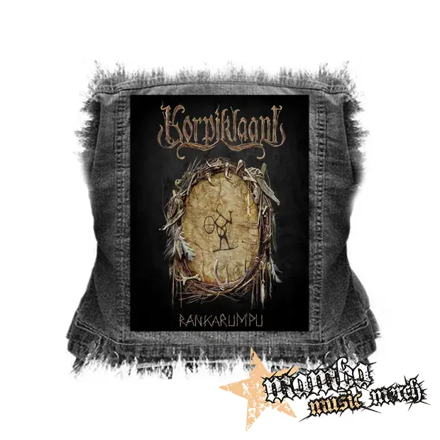 KORPIKLAANI - Rankarumpu - chrbtová nášivka (36 x 27 cm)