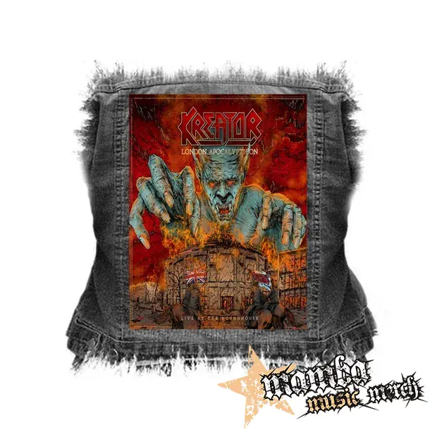 KREATOR - London Apocalypticon - chrbtová nášivka (36 x 27 cm)