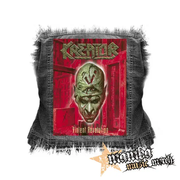 KREATOR - Violent Revolution - chrbtová nášivka (36 x 27 cm)