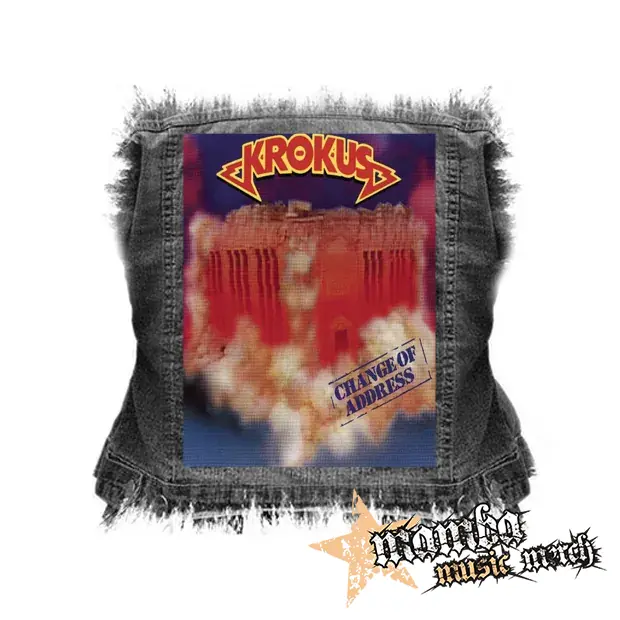 KROKUS - Change Of Address - chrbtová nášivka (36 x 27 cm)