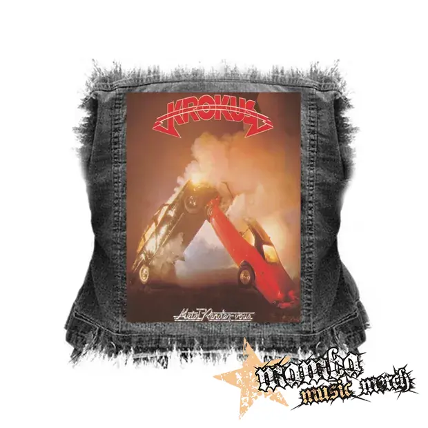 KROKUS - Metal Rendez-Vous - chrbtová nášivka (36 x 27 cm)