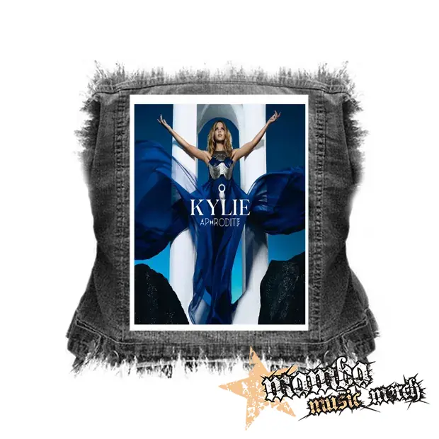 KYLIE MINOGUE - Aphrodite - chrbtová nášivka (36 x 27 cm)
