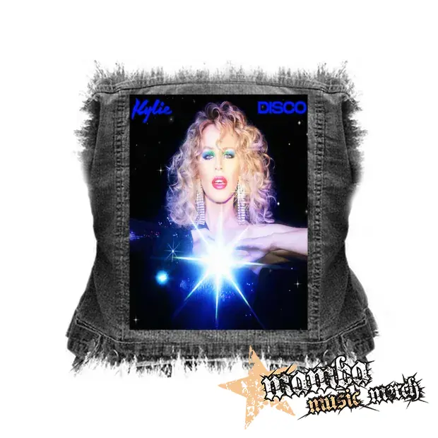 KYLIE MINOGUE - Disco - chrbtová nášivka (36 x 27 cm)