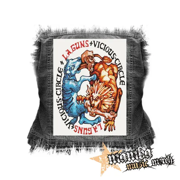 L.A.GUNS - AVicious Circle - chrbtová nášivka (36 x 27 cm)