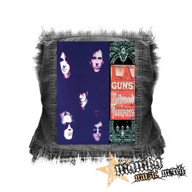 L.A.GUNS - Hollywood Vampires - chrbtová nášivka (36 x 27 cm)