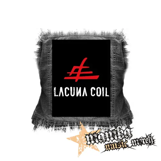 LACUNA COIL - Logo - chrbtová nášivka (36 x 27 cm)