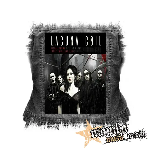 LACUNA COIL - Visual Karma Poster - chrbtová nášivka (36 x 27 cm)