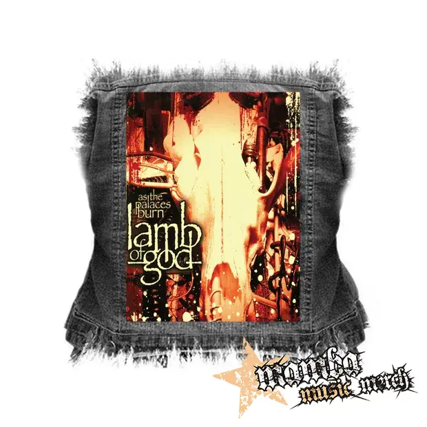LAMB OF GOD - As The Palaces Burn - chrbtová nášivka (36 x 27 cm)