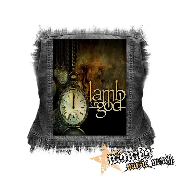 LAMB OF GOD - Lamb Of God - chrbtová nášivka (36 x 27 cm)