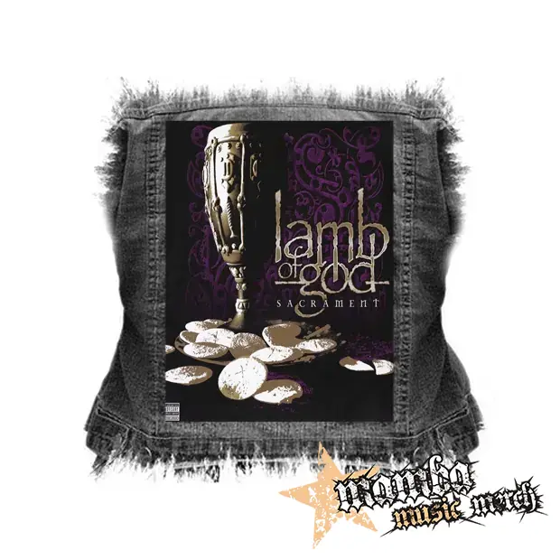 LAMB OF GOD - Sacrament - chrbtová nášivka (36 x 27 cm)