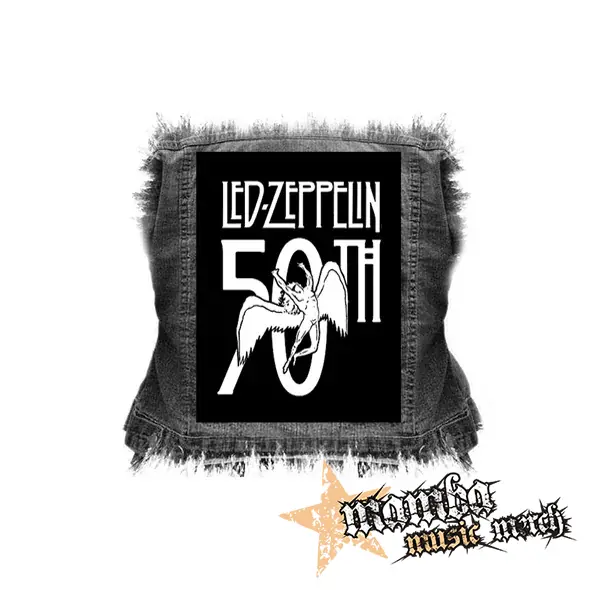 LED ZEPPELIN - Anniversary 50th - chrbtová nášivka (36 x 27 cm)