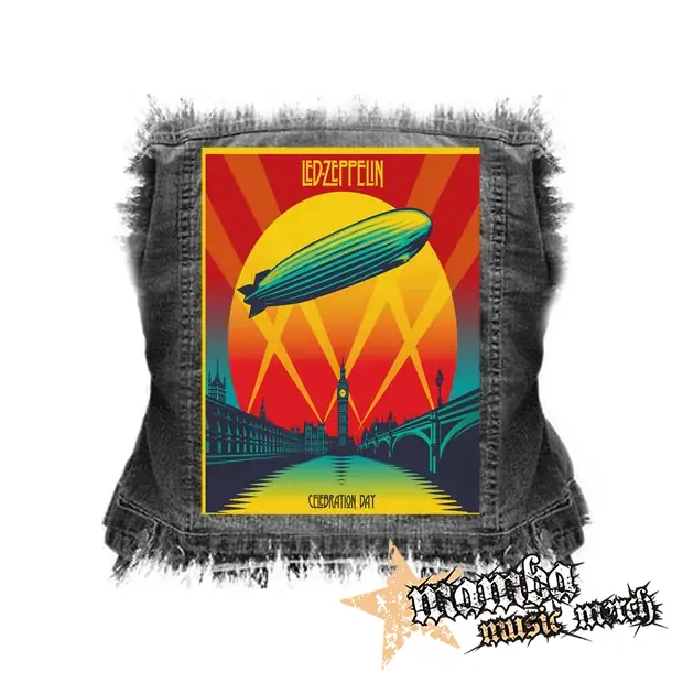 LED ZEPPELIN - Celebration Day - chrbtová nášivka (36 x 27 cm)