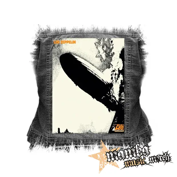 LED ZEPPELIN - Debut Album Cover - chrbtová nášivka (36 x 27 cm)
