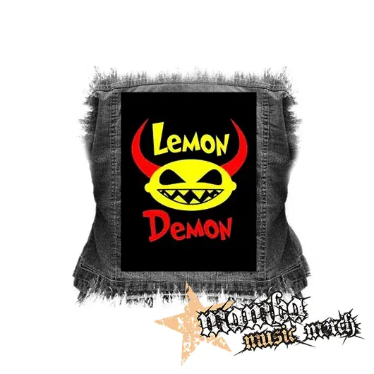LEMON DEMON - Logo - chrbtová nášivka (36 x 27 cm)