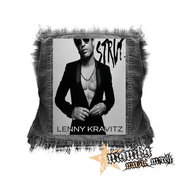 LENNY KRAVITZ - Strut - chrbtová nášivka (36 x 27 cm)