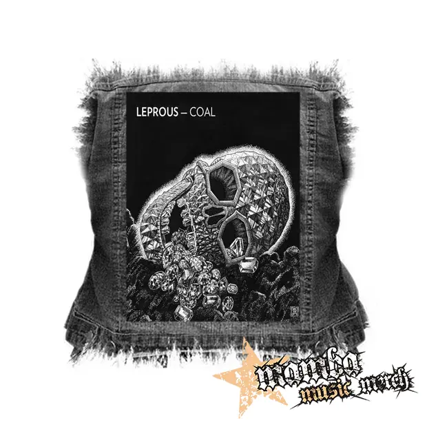 LEPROUS - Coal - chrbtová nášivka (36 x 27 cm)