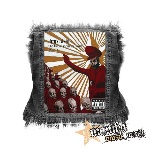 LIMP BIZKIT - The Unquestionable Truth (Pt. 1) - chrbtová nášivka (36 x 27 cm)