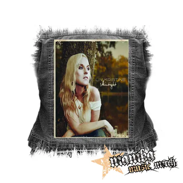 LIV KRISTINE - Skintight - chrbtová nášivka (36 x 27 cm)