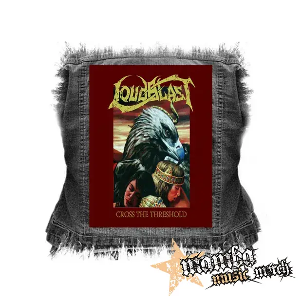LOUDBLAST - Cross the Threshold - chrbtová nášivka (36 x 27 cm)