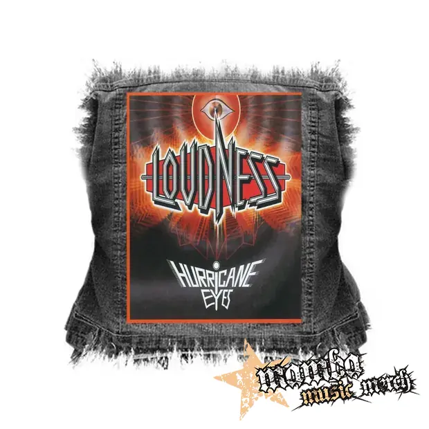 LOUDNESS - Hurricane Eyes - chrbtová nášivka (36 x 27 cm)