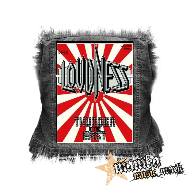 LOUDNESS - THUNDER IN THE EAST - chrbtová nášivka (36 x 27 cm)