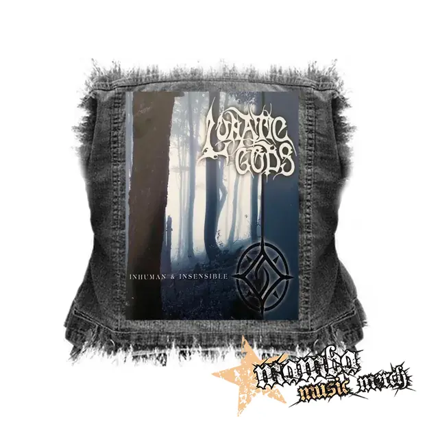 LUNATIC GODS - Inhuman and Insensible - chrbtová nášivka (36 x 27 cm)