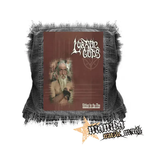 LUNATIC GODS - Sitting By The Fire - chrbtová nášivka (36 x 27 cm)