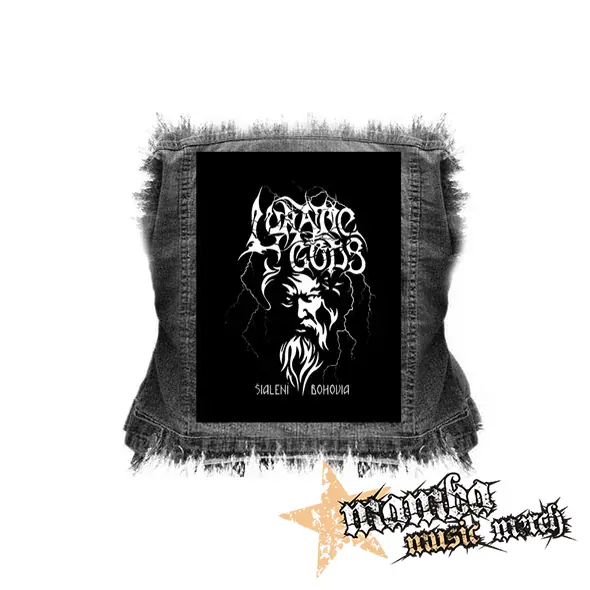 LUNATIC GODS - Šialení Bohovia - chrbtová nášivka (36 x 27 cm)