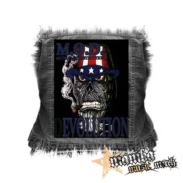 M.O.D. - devolution - chrbtová nášivka (36 x 27 cm)