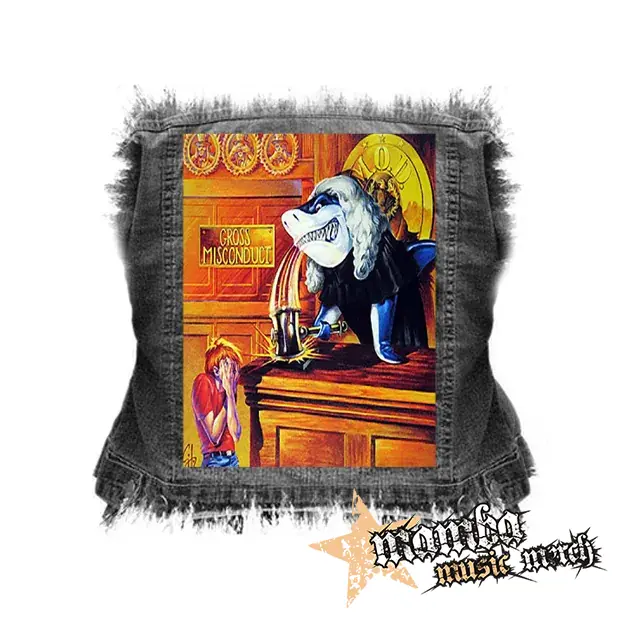 M.O.D. - grossmisconduct - chrbtová nášivka (36 x 27 cm)