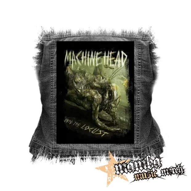 MACHINE HEAD - Unto The Locust - chrbtová nášivka (36 x 27 cm)