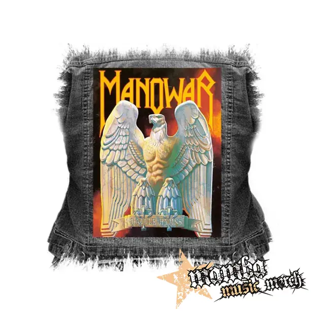 MANOWAR - Battle Hymns - chrbtová nášivka (36 x 27 cm)