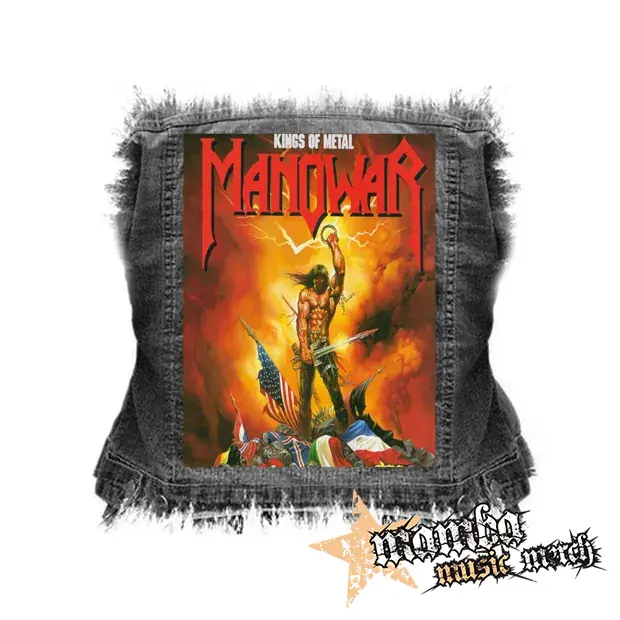 MANOWAR - Kings Of Metal - chrbtová nášivka (36 x 27 cm)