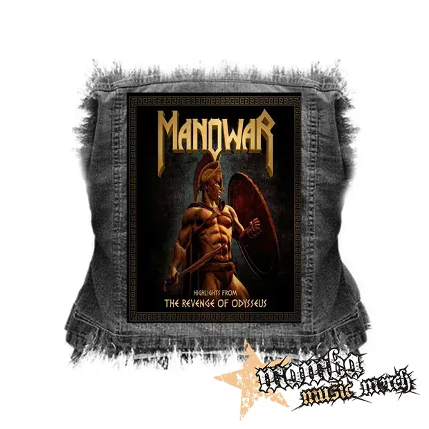 MANOWAR - The Revenge of Odysseus - chrbtová nášivka (36 x 27 cm)