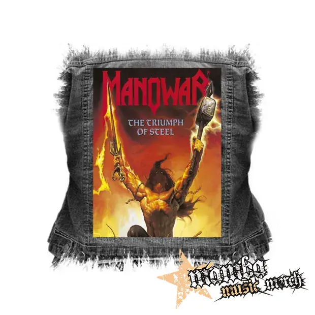 MANOWAR - The Triumph Of Steel - chrbtová nášivka (36 x 27 cm)