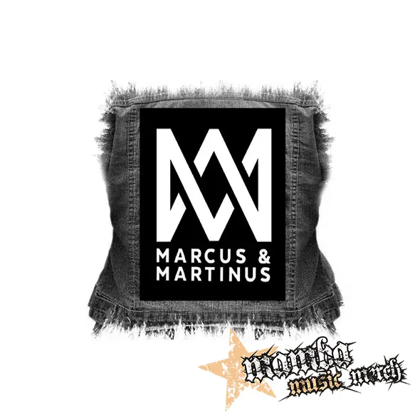 MARCUS & MARTINUS - Logo - chrbtová nášivka (36 x 27 cm)